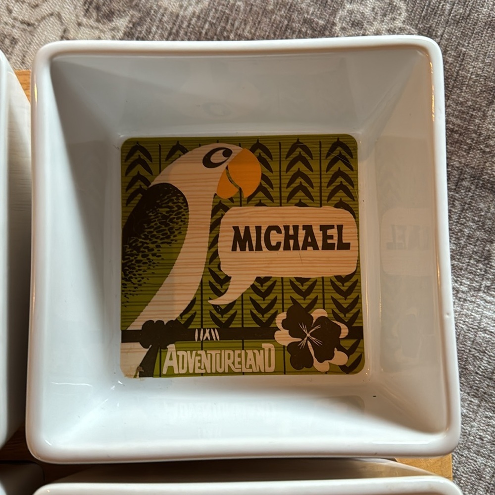 Disney Enchanted Tiki Room Appetizer Bowls - Picture 3 of 7